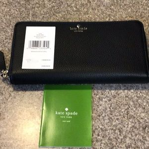 Kate Spade black wallet
